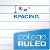 Oxford Spiral Composition Notebooks, 4 Pack, Poly Covers, College Ruled Paper, 9-3/4 x 7-1/2 Inches, 80 Sheets, Assorted Pastel Covers (64945)(College Ruled)