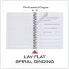 Oxford Spiral Composition Notebooks, 4 Pack, Poly Covers, College Ruled Paper, 9-3/4 x 7-1/2 Inches, 80 Sheets, Assorted Pastel Covers (64945)(Wide Ruled)