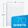 Oxford Spiral Notebook 12 Pack, Bulk College Ruled Spiral Notebooks for School, 1 Subject Writing Journal, College Ruled Paper, 8 x 10-1/2 Inches, Color Assortment May Vary, 70 Lined Sheets (65205)