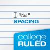 Oxford Spiral Notebook 18 Pack, Bulk College Ruled Spiral Notebooks for School, 1 Subject, College Ruled Paper, 8 x 10-1/2 Inches, 3-Hole Punch, Assorted Colors, 70 Sheets (65206)
