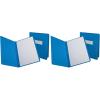 Oxford Title Panel and Border Front Report Covers, Assorted Colors, Letter Size, 25 per Box, (52513)(Light Blue)