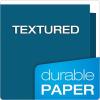 Oxford Two-Pocket Folders w/Fasteners, Blue, Letter Size, 25 per box (57702)(Blue)