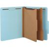 Pendaflex Classification Folders, 2 Dividers, 2″ Fasteners, Letter Size, Blue, 10/Box (24130P)(10 Count (Pack of 1))