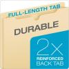 Pendaflex Colored File Jackets, Reinforced Tab, Flat, Letter Size, Assorted Colors (B3010DTAST), 100 Jackets Per Box