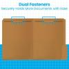 Pendaflex Fastener File Folders – 2 Prong File Folder Fasteners for Secure Paper Storage – Manila Folders with 1/3 Cut Tabs – Ideal for Office, Home & School Use – Brown Color – 50 Folders (Pack of 1)(Letter)