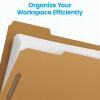 Pendaflex Fastener File Folders – 2 Prong File Folder Fasteners for Secure Paper Storage – Manila Folders with 1/3 Cut Tabs – Ideal for Office, Home & School Use – Brown Color – 50 Folders (Pack of 1)(Letter)