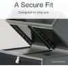 Pendaflex Stackable Drawer, Durable Plastic, Silicon Handles, Tinted Drawers, Double, Gray, 9″ x 7″ x 3.5″, Medium, 1 Piece (41793)(Large  Single)
