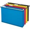 Pendaflex SureHook Reinforced Extra Capacity Hanging Pockets, Letter Size, Assorted Colors, 4/PK (09213)