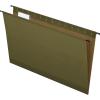 Pendaflex SureHook Reinforced Hanging File Folders, Legal Size, Standard Green, 1/5 Cut, 20/BX (6153 1/5)(Legal)