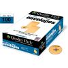 Quality Park 10″ x 13″ Clasp Envelopes, Heavy 32 lb Brown Kraft, Gummed Flap, 100/Box (QUA37797)(100 Count (Pack of 1))
