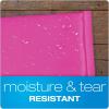 Quality Park Bubble Mailers, 8.25 x 11 Shipping Envelopes, Water Resistant Pink Poly Padded Envelopes, Redi-Strip Peel Off Closure, 25/Box (QUA85762)(Pink)