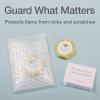 Quality Park Clear Bubble Pouches, Cushioned Packing and Shipping Bags, Great for Storage or Mailing, Reusable, 4″x 6″, 200/box (QUA85921)