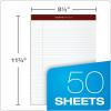 TOPS 8.5 x 11 Legal Pads, 6 Pack, Premium Docket Gold Brand, Wide Ruled, Thick White Paper, Sturdy Back, 50 Sheets, Made in USA (99709)