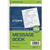 TOPS Phone Message Forms Book, Carbonless Duplicate, 4.25 x 5 Inches, 200 Sets per Book (4007)