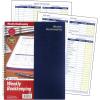 Adams Bookkeeping Record Book, Weekly Format, 8.5 x 11 Inches, White (AFR70)