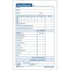 Adams Employee Payroll Record Book, 4.19 x 7.19 Inches, White and Canary, 2-Part, 55 Sets (D4743)