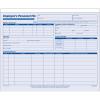 Adams Employees Personnel File Folder, Heavy Card Stock, 11-3/4 x 9-1/2 Inches, Pack of 20 Folders (9287ABF) ,Blue/White(1 PACK)
