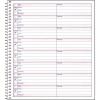 Adams Voice Mail Log, 8 1/4 x 8 1/2 Inch, Spiral Bound, 120 Forms per Book, White (S8796)