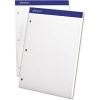 Ampad 20345 Double Sheets Pad, Law Rule, 8 1/2 x 11 3/4, White, 100 Sheets