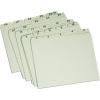 Globe-Weis/Pendaflex Pressboard File Guides, Vertical, Letter Size, 1-31 Index, Light Green, (31PX91)
