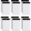 Oxford 8.5 x 11 Legal Pads, 12 Pack, Wide Ruled, White Paper, 50 Sheets Per Writing Pad, Made in the USA (74030)(5 x 8)