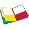 Oxford 8-Pocket Paper Folder, Letter Size, 200-Sheet Capacity, Multicolor, Red, Green, Yellow, Purple (99656), Multicilor, 8-1/2″ x 11″(8-1/2″ x 11″)