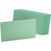 Oxford Blank Color Index Cards, 3″ x 5″, Green, 100 Per Pack (7320 GRE)(100 Count (Pack of 1))