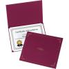 Oxford Certificate Holders, Burgundy Diploma Holders, Letter Size, 25 per Pack (299585)(25 Count)