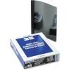 Oxford Clear Front Report Cover, 3 Prong, 1/2 inch Capacity, Navy, Letter Size, 25 per Box (53343EE)(Black)