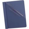 Oxford Clear Front Report Covers, Dark Blue, Letter Size, 25 per Box (55838EE)(Оne Расk)
