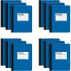 Oxford Composition Notebook 12 Pack, School Supplies, Notebooks for School, Journal for School, Writing Book, Wide Ruled Paper, 7.5 x 9.75 Inches, 80 Sheets, Blue Covers (63743)