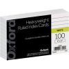Oxford Heavyweight Ruled Index Cards, 3″ x 5″, White, 100 Per Pack (63500)(White)