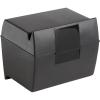 Oxford Plastic Index Card Box, 5 x 8 Inches, 500 Card Capacity, Black (01581)(5 x 8)
