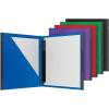 Oxford Plastic Portfolio 5 Pack, Durable Poly Report Cover, Easy Snap Fasteners, Anti-Tear Edges, Letter Size, Purple, Red, Blue, Green, Black (89330)