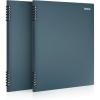 Oxford Stone Paper Notebook, School Notebooks, Journal for Writing, 8-1/2″ x 11″, Blue Cover, 60 Sheets, 2 Pack (161646)(8-1/2 x 11)
