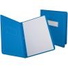 Oxford Title Panel and Border Front Report Covers, Assorted Colors, Letter Size, 25 per Box, (52513)(Light Blue)
