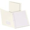 Oxford Two-Pocket Folders w/Fasteners, Blue, Letter Size, 25 per box (57702)(White)