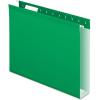 Pendaflex Extra Capacity Hanging File Folders, Letter Size, Reinforced, 2 Inch Expansion, Assorted Colors, 25 Per Box (4152X2 ASST)(Bright Green)