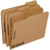 Pendaflex Fastener File Folders – 2 Prong File Folder Fasteners for Secure Paper Storage – Manila Folders with 1/3 Cut Tabs – Ideal for Office, Home & School Use – Brown Color – 50 Folders (Pack of 1)(Letter)