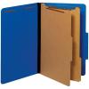 Pendaflex Recycled Classification File Folders, 2 Dividers, 2″ Embedded Fasteners, 2/5 Tab Cut, Legal Size, Dark Blue, Box of 10 (29035P)
