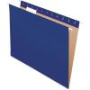 Pendaflex Recycled Hanging Folders, Letter Size, Navy, 1/5 Cut, 25/BX (81615EE)(Navy)