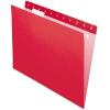 Pendaflex Recycled Hanging Folders, Letter Size, Navy, 1/5 Cut, 25/BX (81615EE)(Red)