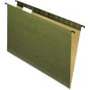 Pendaflex SureHook Reinforced Hanging File Folders, Legal Size, Standard Green, 1/5 Cut, 20/BX (6153 1/5)(Legal)
