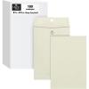 Quality Park, Clasp Envelopes, Gummed, Executive Gray, 10×13, 100 per box (38597)(6.5 x 9.5 Inches)