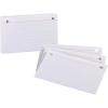 Oxford Index Card Binder Refills, White, 2 Hole Punched, 50/PK (73571)(3″ x 5″)