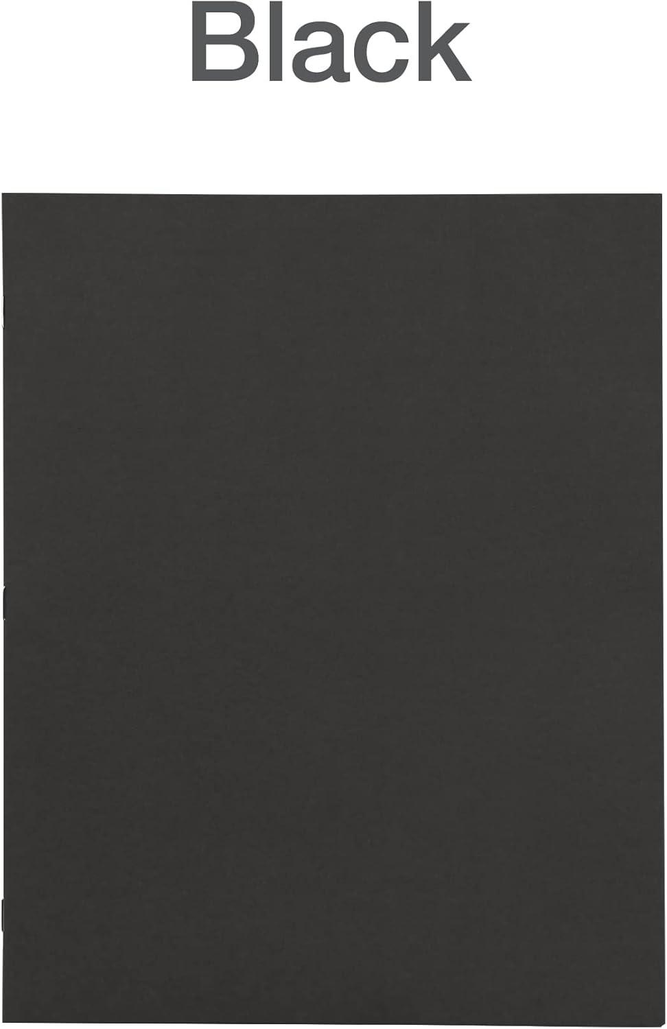 imageOxford 2 Pocket Folders wProngs Mega Box of 125 Textured Paper Folders Asst Colors Light Blue Green Yellow Orange Red Letter Size 57716Black