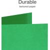 Oxford 2 Pocket Folders w/Prongs, Mega Box of 125, Textured Paper Folders, Asst Colors (Light Blue, Green, Yellow, Orange, Red), Letter Size (57716)(Assorted)