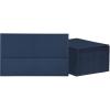 Oxford 2 Pocket Folders, Mega Box of 125, Textured Paper Folders, Black, Letter Size, Essentials for School & Teacher Supplies Lists (57542)(Blue)