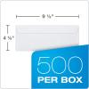 Columbian #10 Business Envelopes, 4-1/8 x 9-1/2 Inches, Self-Seal Closure, Side Seam Envelopes, White Wove, 500 per Box (COLO147)(One Size)