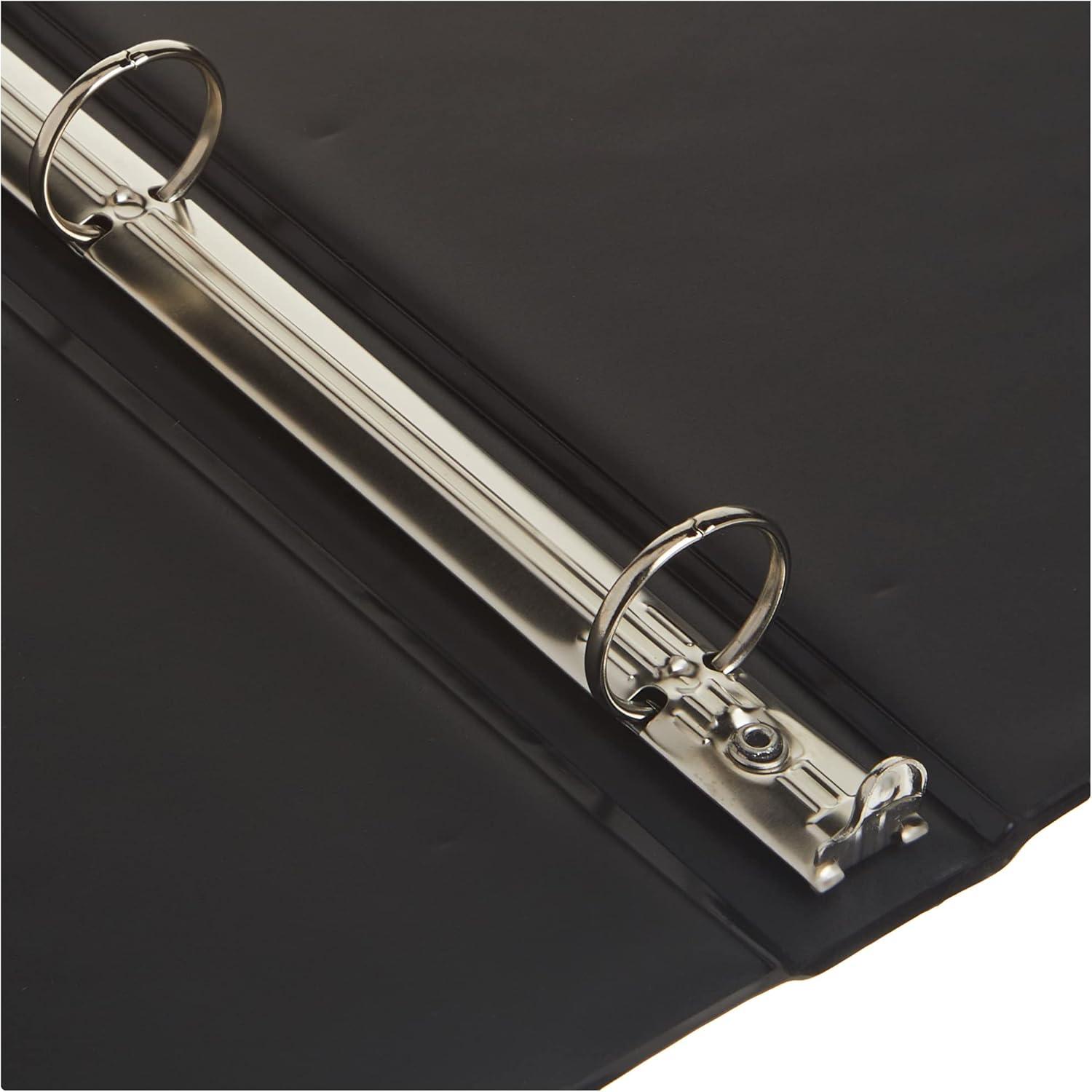 imageCardinal Easel Ring Binder Horizontal 1Inch 11Inch x 812Inch Black 09260V31 Pack of 12